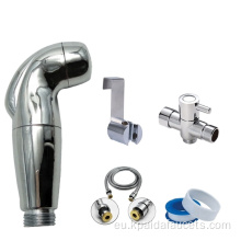 Plastiko garbia Shattaf bidet eskuko bidet sprayer musulman euskarria Duche